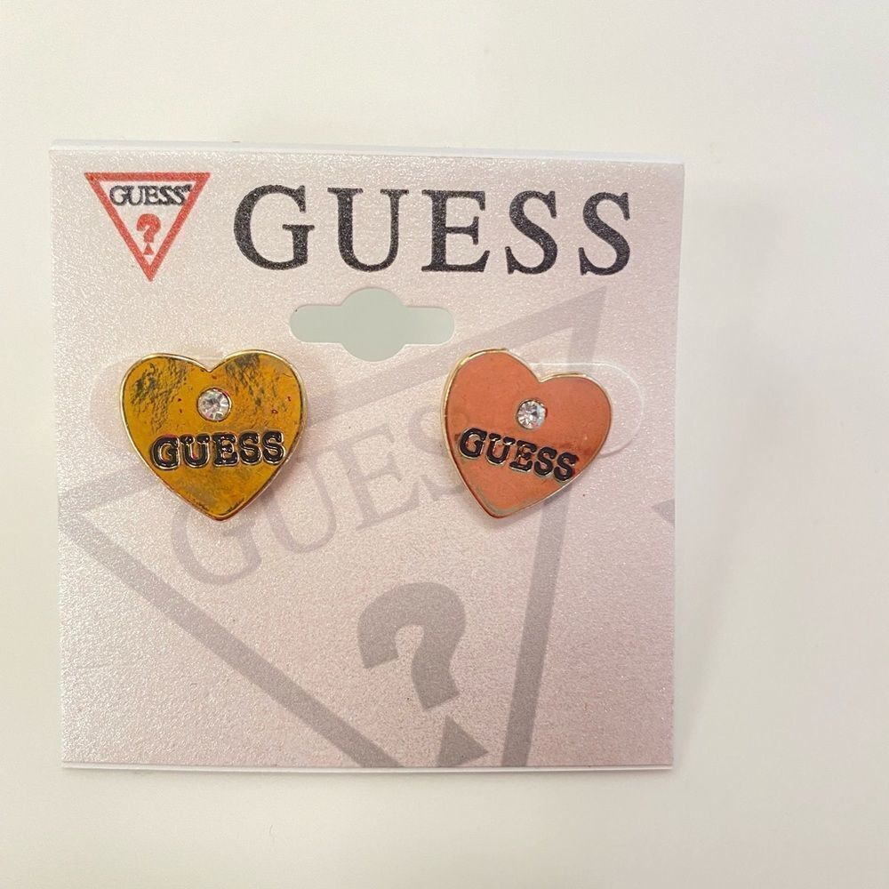 Guess Heart Studs 